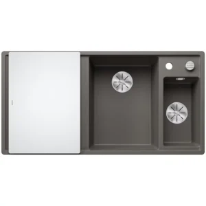 BLANCO AXIA III 6 S vulkan siva sa p.č. + pribor