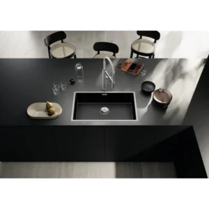blanco-claron-700-if-saten-dark-steel